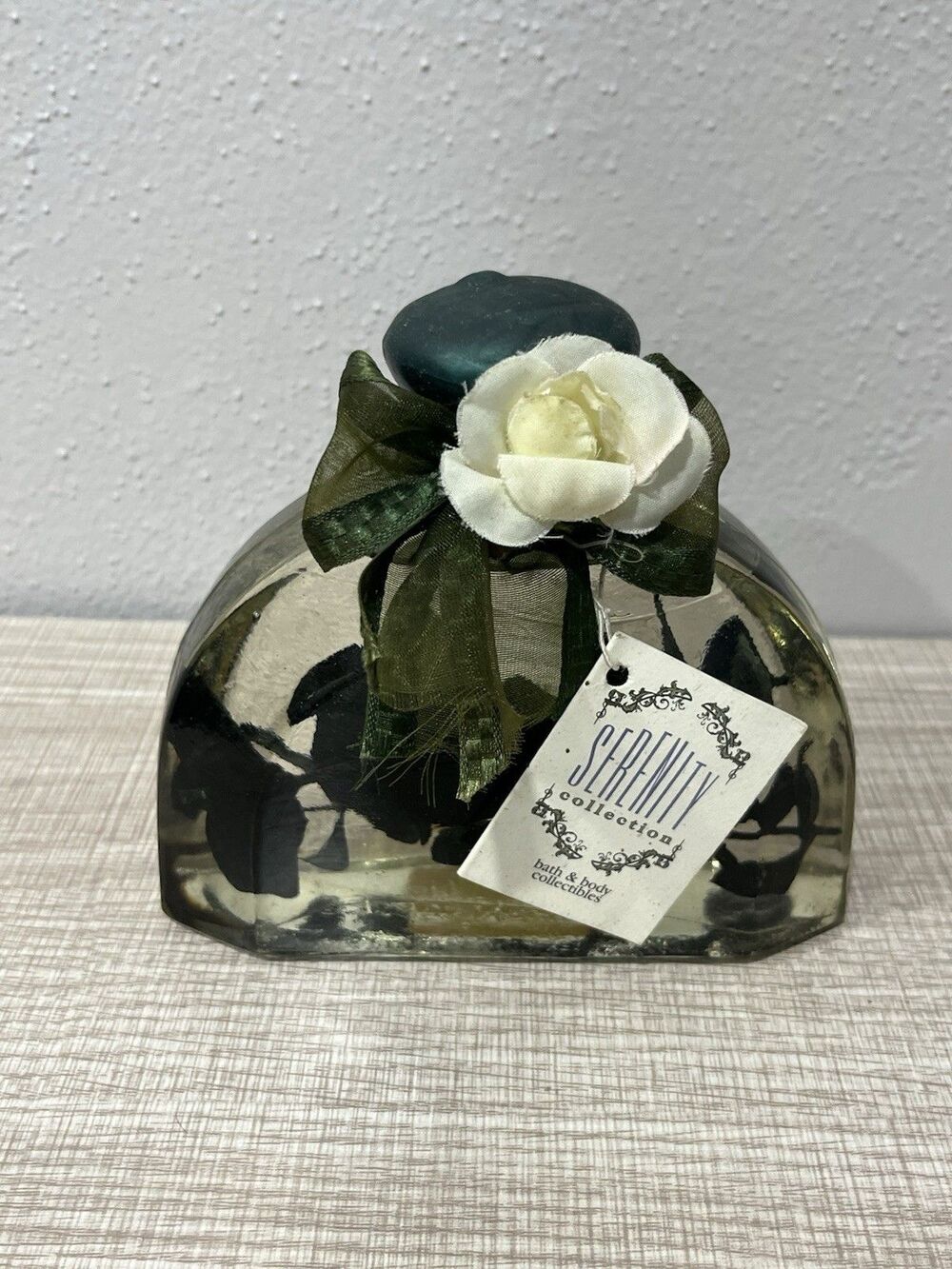 Serenity Collection Bath & Body Herbarium Glass Bottle with Scented Oil